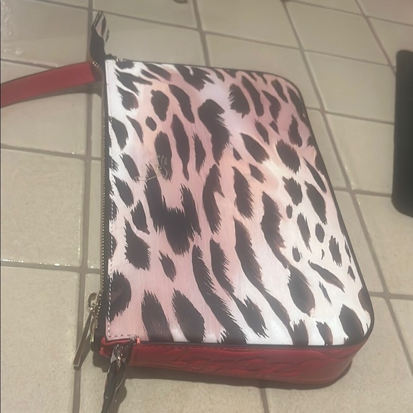 Authentic Christian Louboutin Animal Print shoulder bag - Picture 5 of 12
